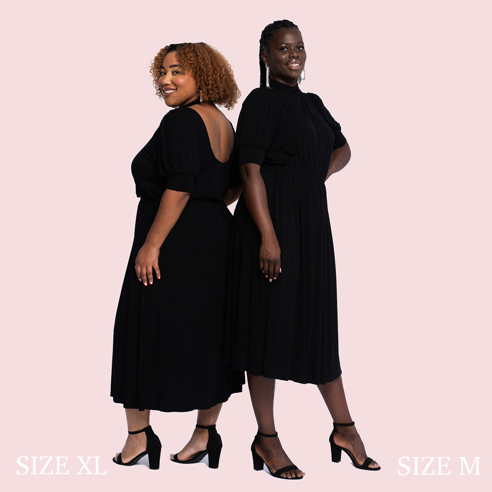 black dress xl ANISA DRESS