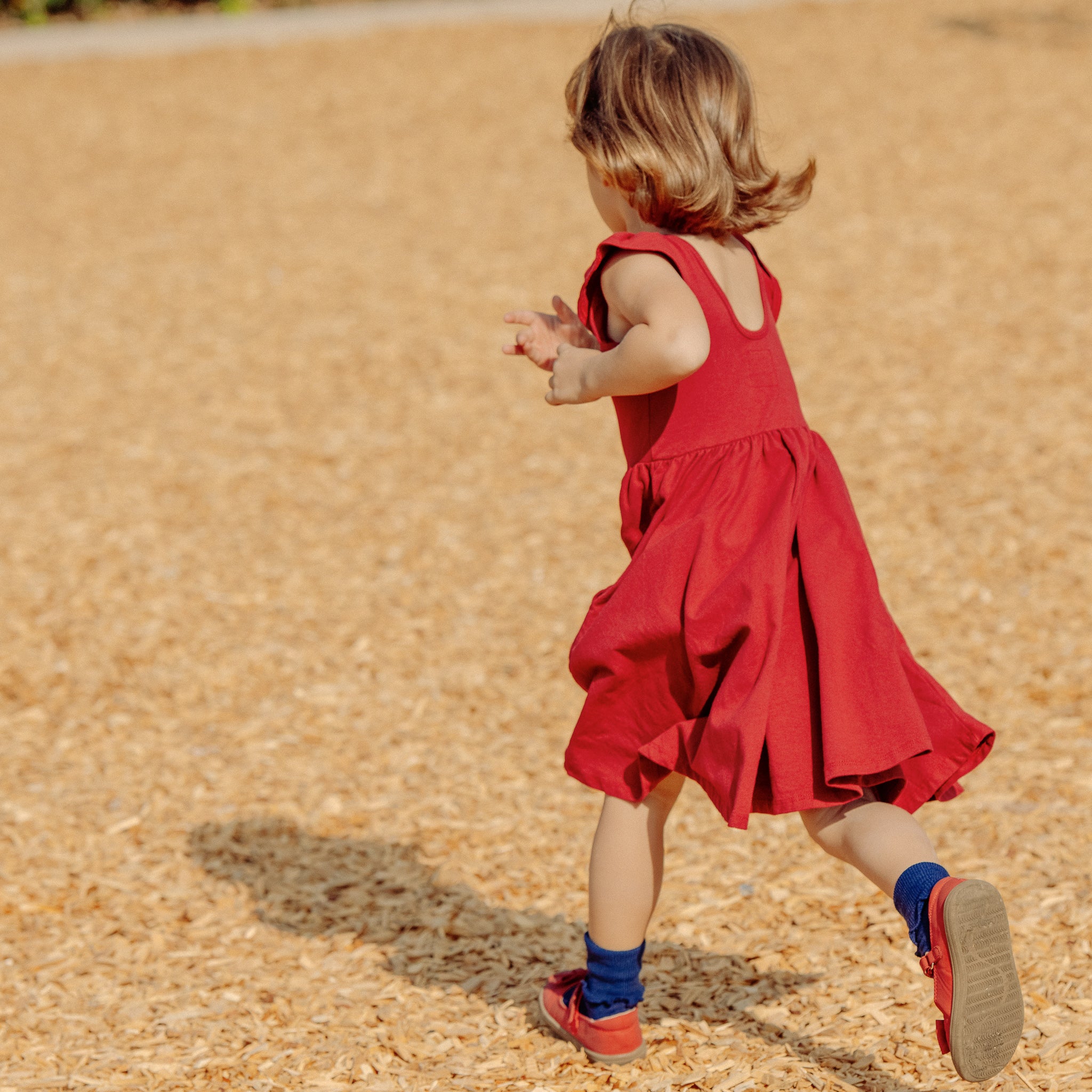 JESSIE DRESS _ COLOR_ MARS RED | Children's Collection