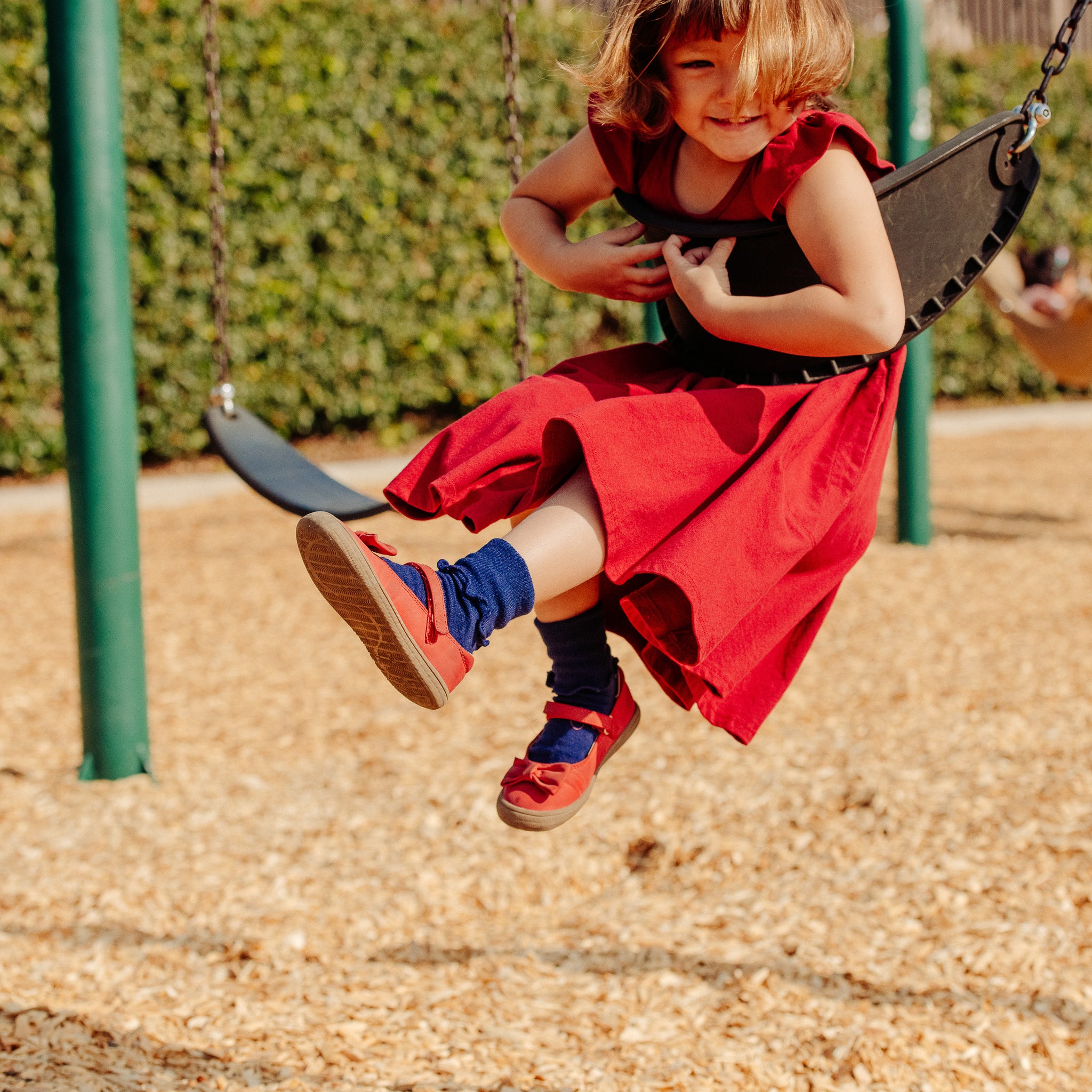 JESSIE DRESS _ COLOR_ MARS RED | Children's Collection