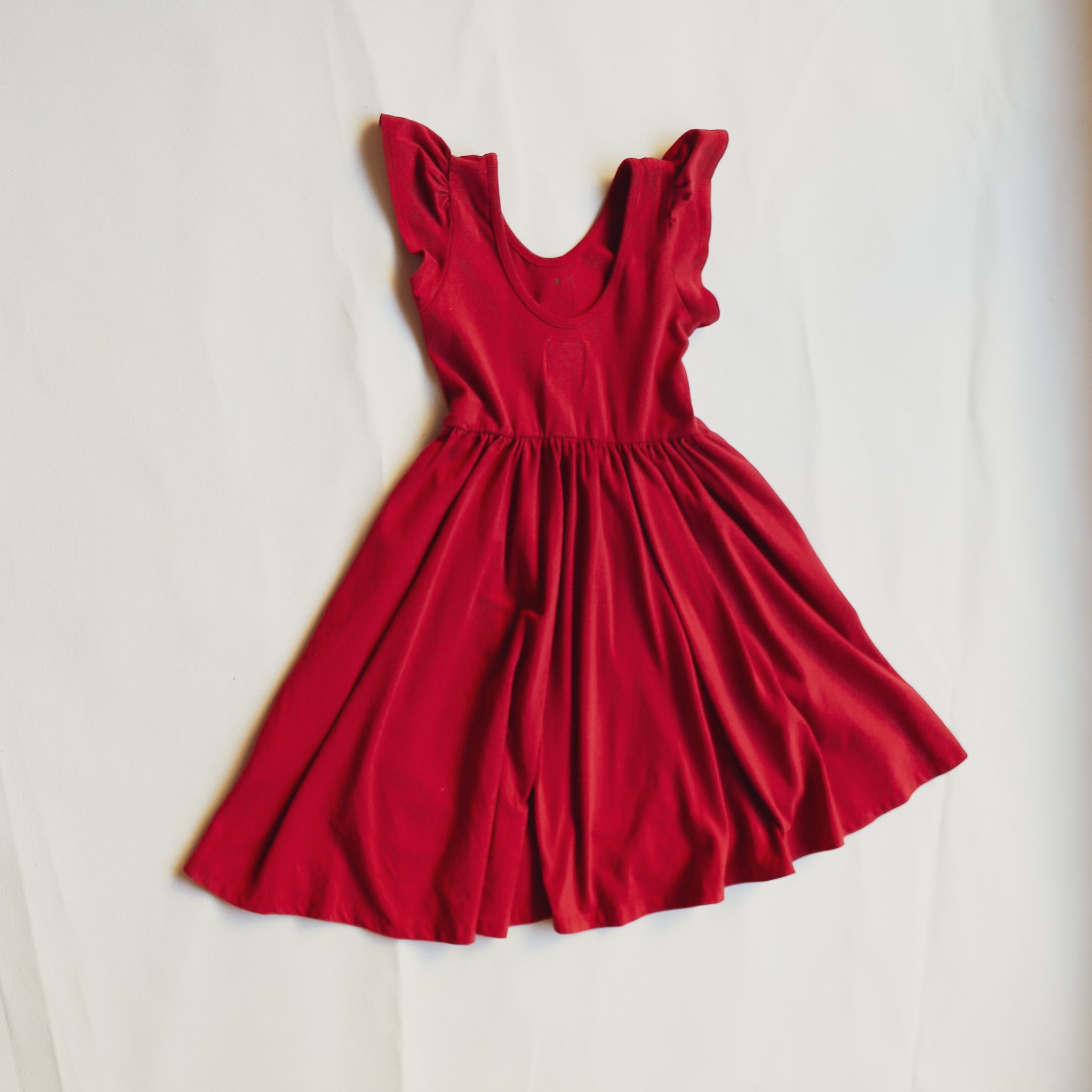 JESSIE DRESS _ COLOR_ MARS RED | Children's Collection