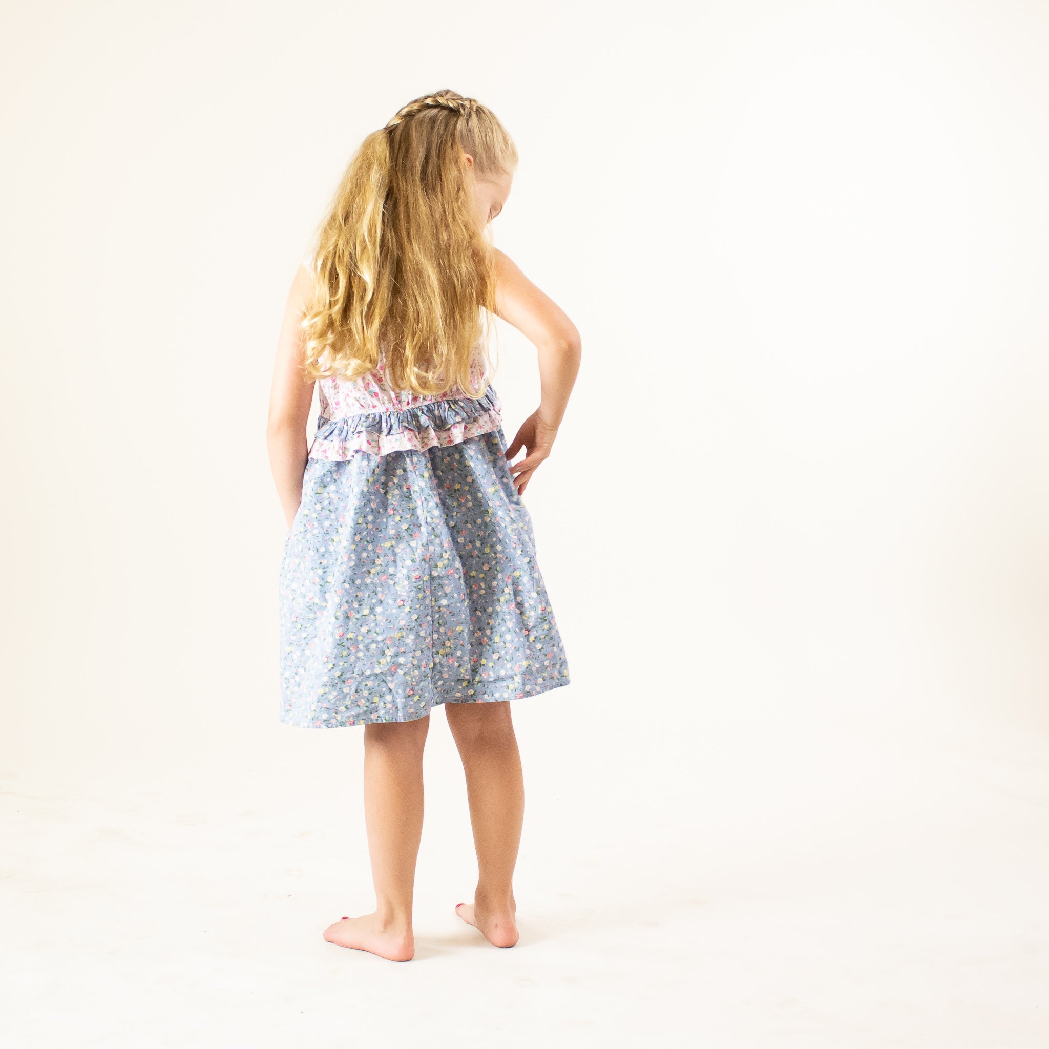 Lyanna Heart Neck Dress | Children's Collection