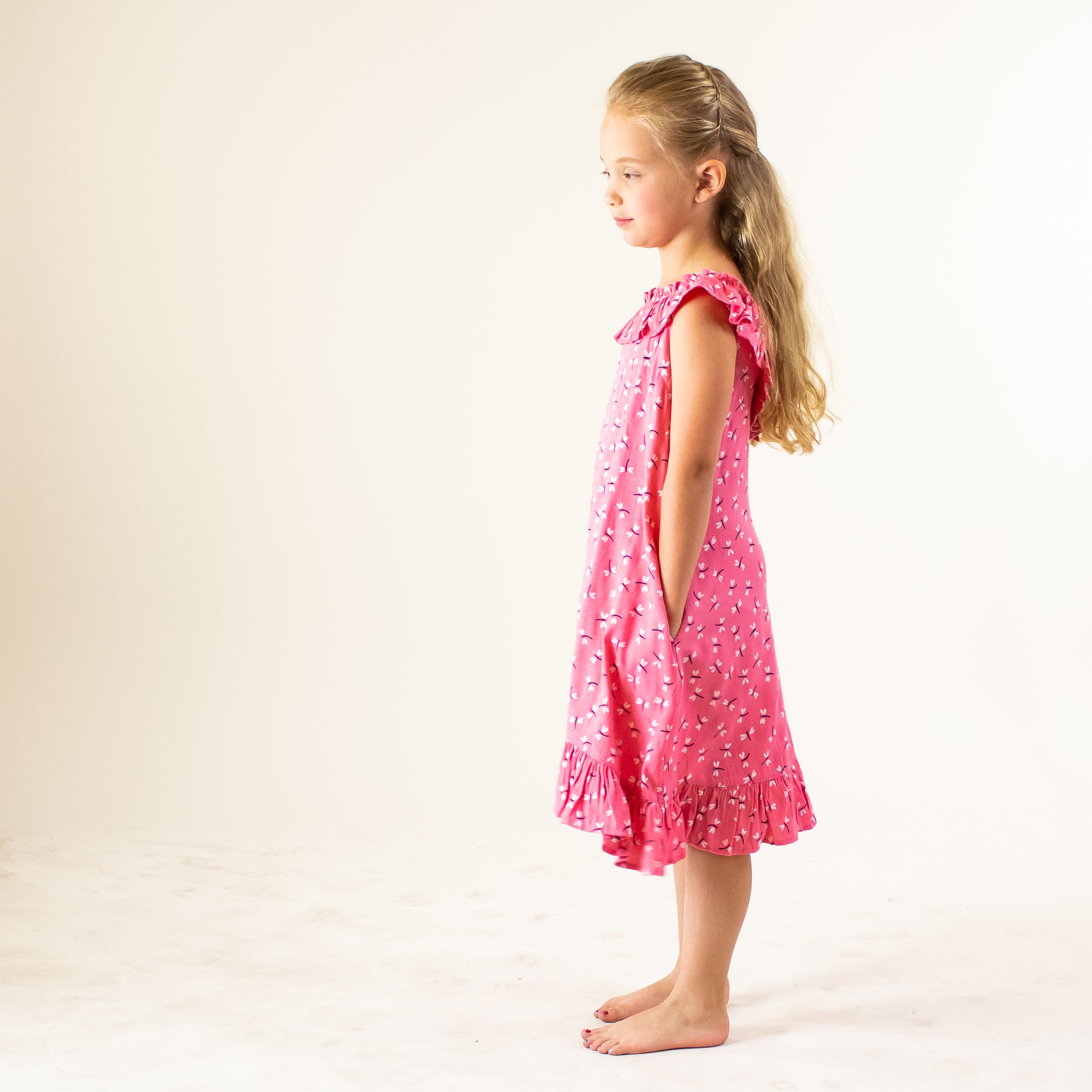 Jenna Dragonfly Detail Dress | Children's Collection