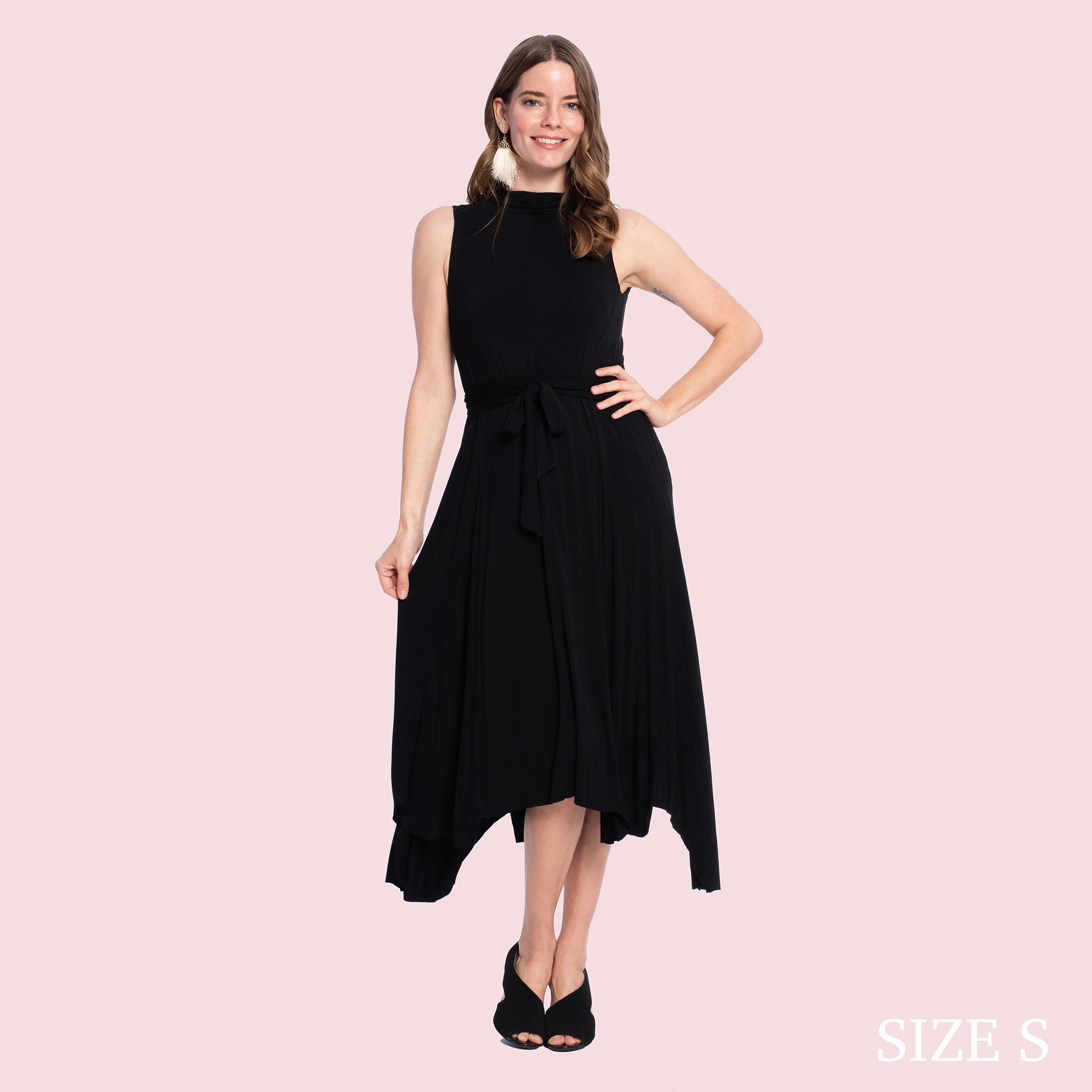 ESILDA DRESS - BLACK