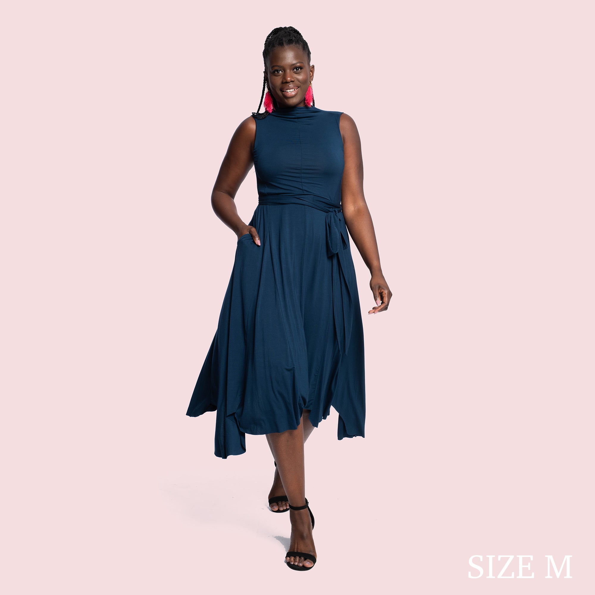 ESILDA DRESS - BLUE