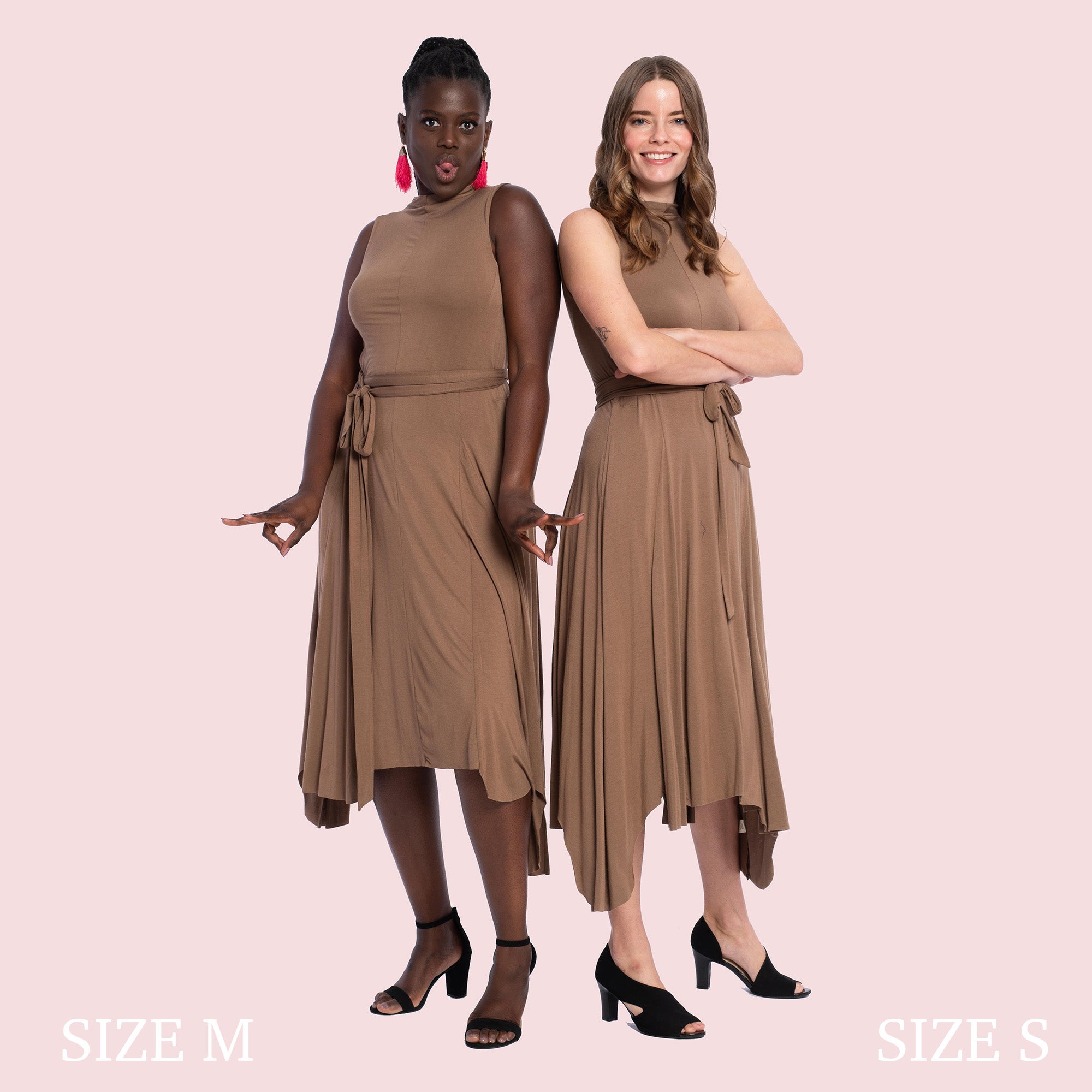 ESILDA DRESS - TAUPE