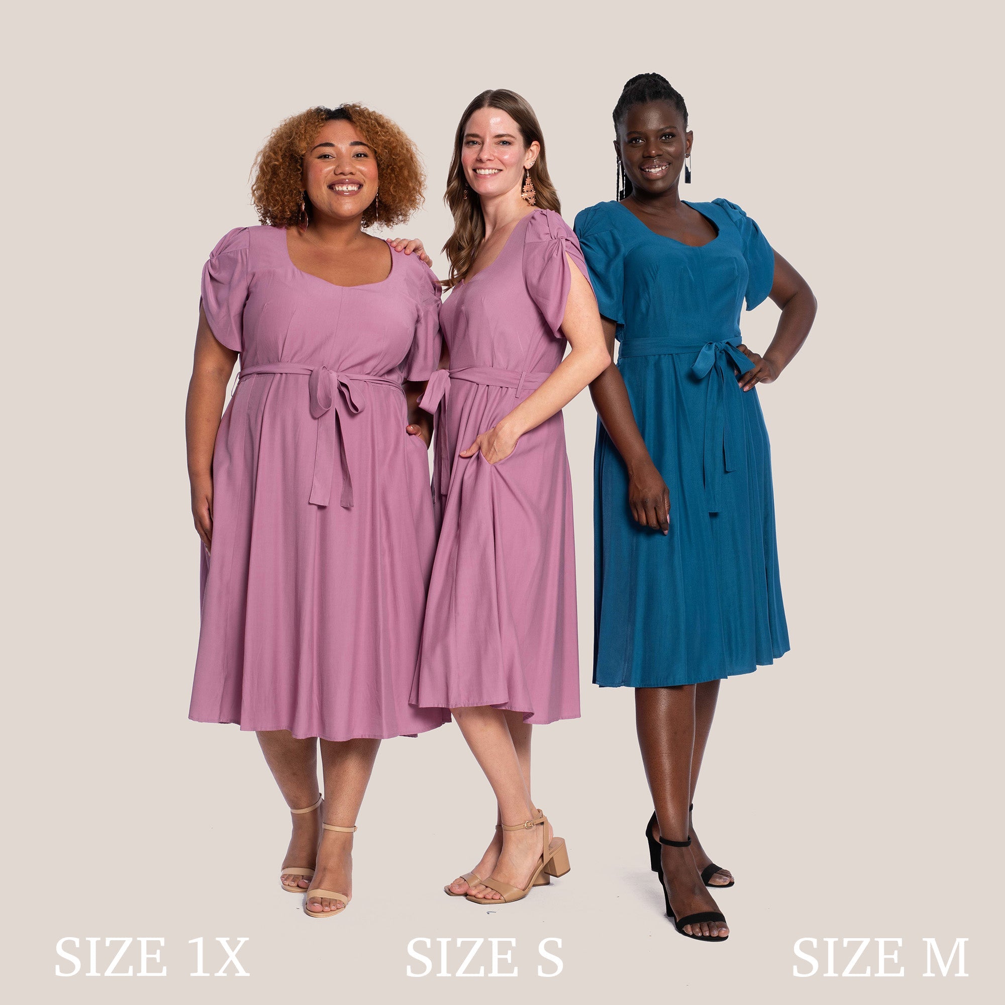 EMMA SLIMMING DRESS - KIR ROYALE ROSE