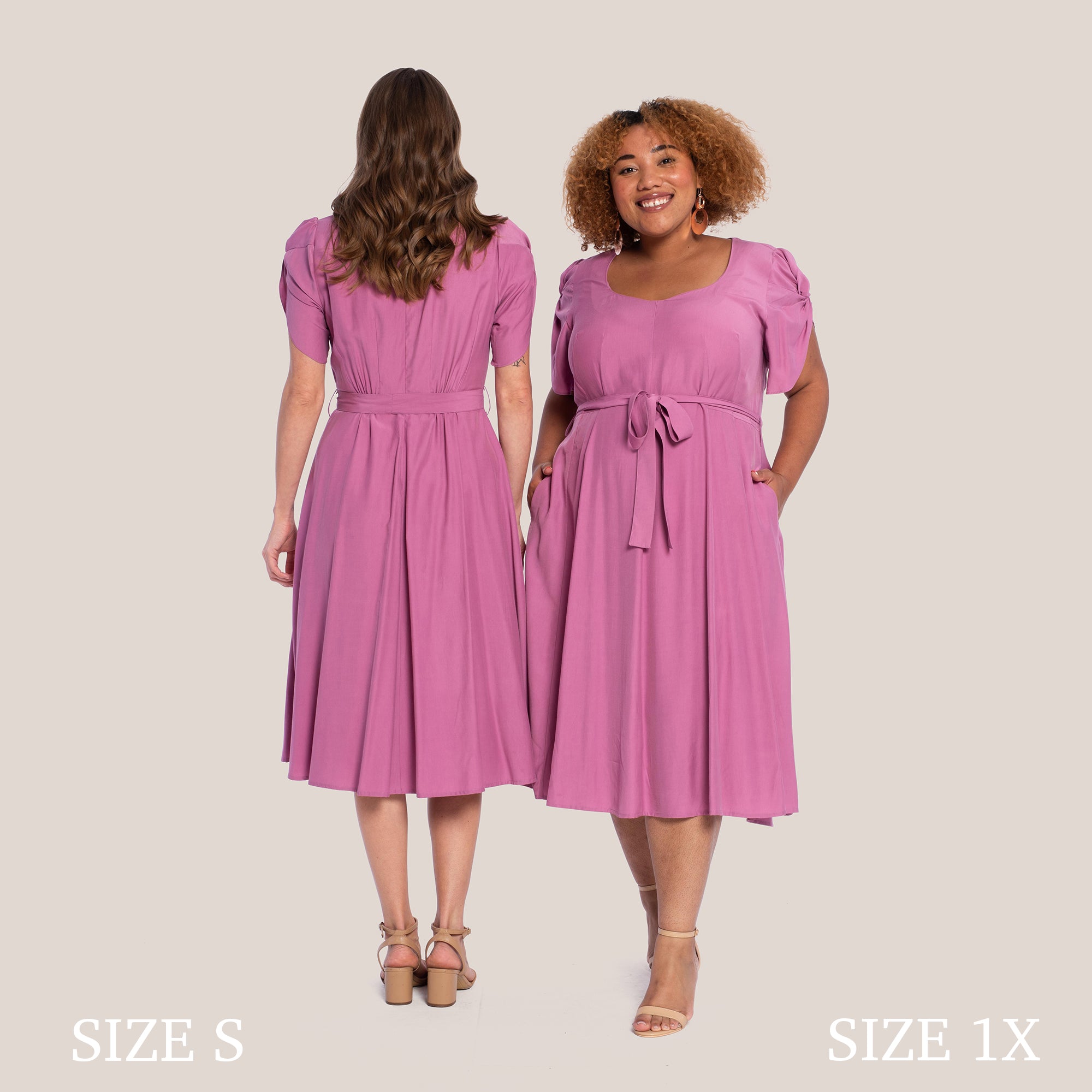 EMMA SLIMMING DRESS - KIR ROYALE ROSE